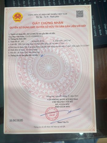 Bán đất thổ cư tại ấp 5, xã sông nhạn củ, gần sân bay long 6957434