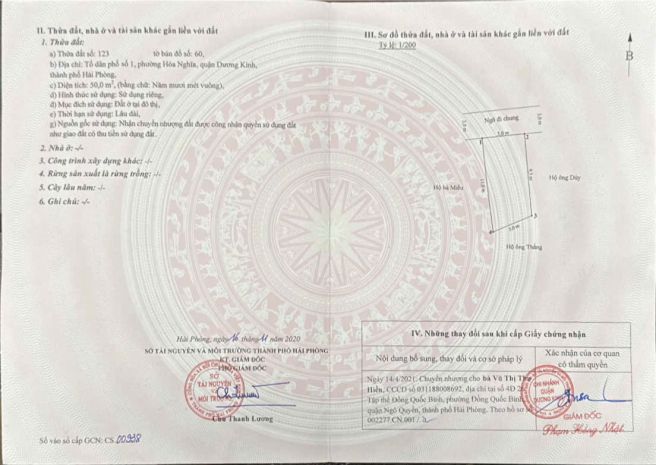 Lô đẹp tuyến 2 hải phòng  gần cầu rào 3, giá chỉ 1,1xx tỷ 6957891