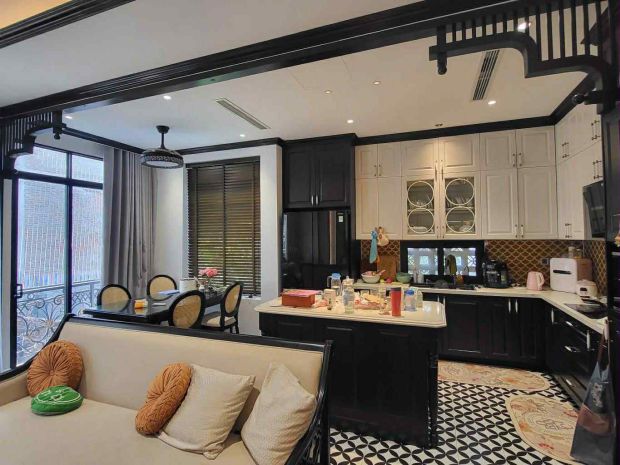 Nhà đẹp hồng tiến, 65m x 5 tầng, mặt tiền 7.4m, gara ôtô, 6957911