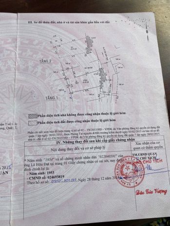 Chính chủ cần bán gấp nhà 72m2 tại 99730 trần xuân soạn, 6958331