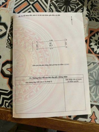 Chính chủ cần bán mảnh đất đẹp tại nam hồng  đông anh, hà 6959451