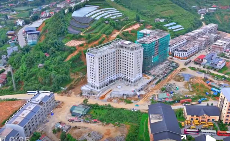 Bán liền kề tại trung tâm tx sa pa, cách sun palaza 900m sổ 6961651