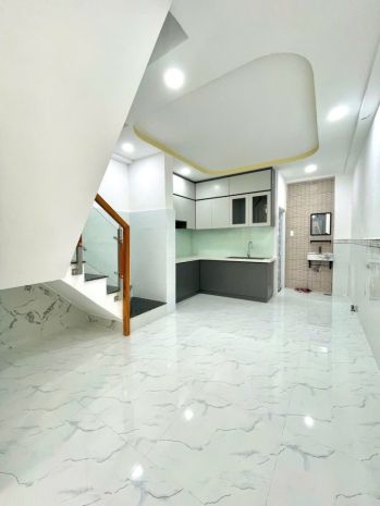 Nhỉnh 4 tỷ nhà mới đẹp 2tầng3.5m x 12m hẻm 6m thông 6961809