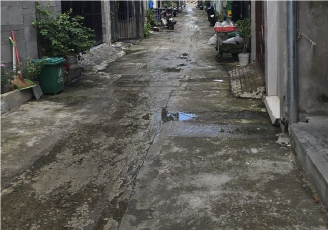 Nhà kiệt thẳng ô tô thông hà thị thân, sát cầu rồng, sông 6963087