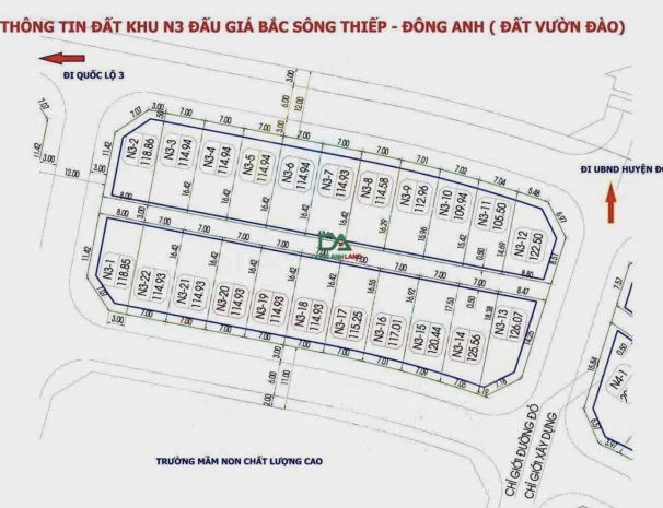 Bán đất vườn đào dt 114m2 giá 24xtrm2 tấc đất tấc vàng 6963373
