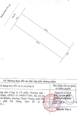 Bán đất đường phan thị nể - trục thông biển - dt 111.8m2 6964160