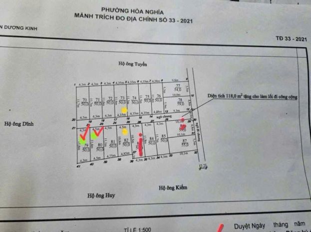 Chính chủ gửi bán 2 lô đất liền kề  vùng lõi hải phòng 6964820
