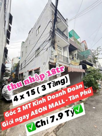 Góc 2 mặt tiền kinh doanh  đoàn giỏi, tân kỳ, tân phú 6965907
