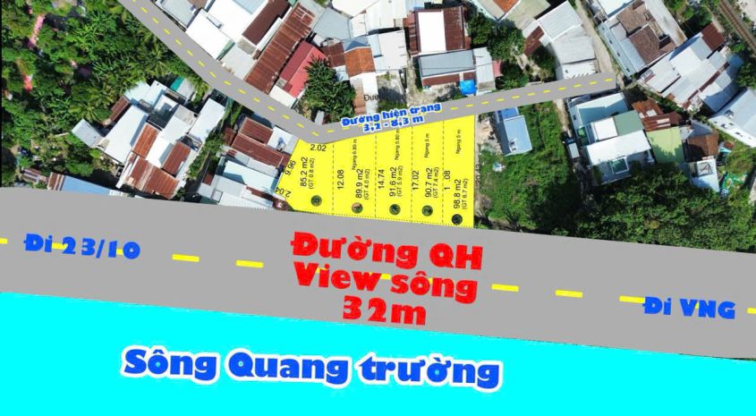 Mở bán 5 lô full thổ vĩnh hiệp vị trí bao đẹp, nha trang. 6966855