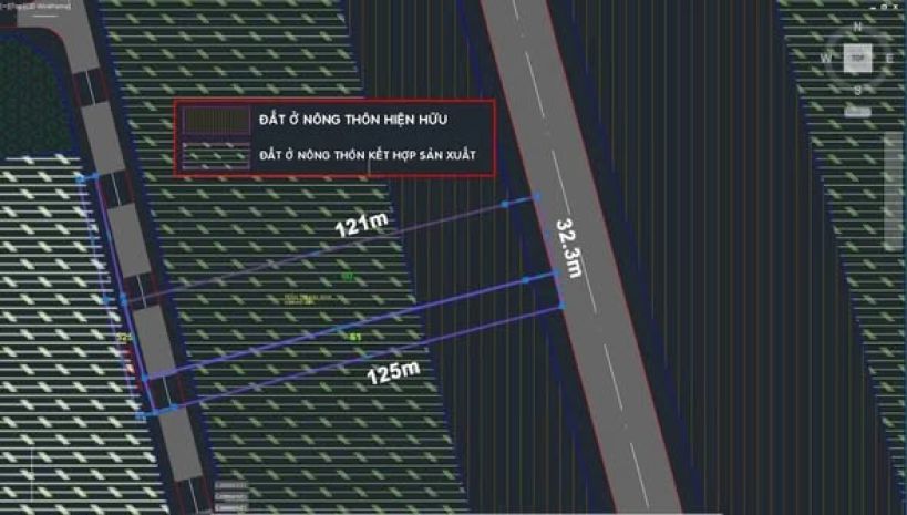 Bán nhà măt tiền 32x130m giá 22,5 tỷ đường nhuận đức 6967577