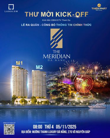 Thư mời tham dự lễ ra quân dự án the meridian đà nẵng 6967779