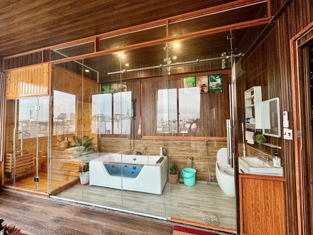 Biệt thự lê văn thọ p9 gò vấp 6 tầng thang máy full nội 6967948