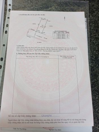 6 lô đất liền kề  đối diện kđt vạn phúc 6968438