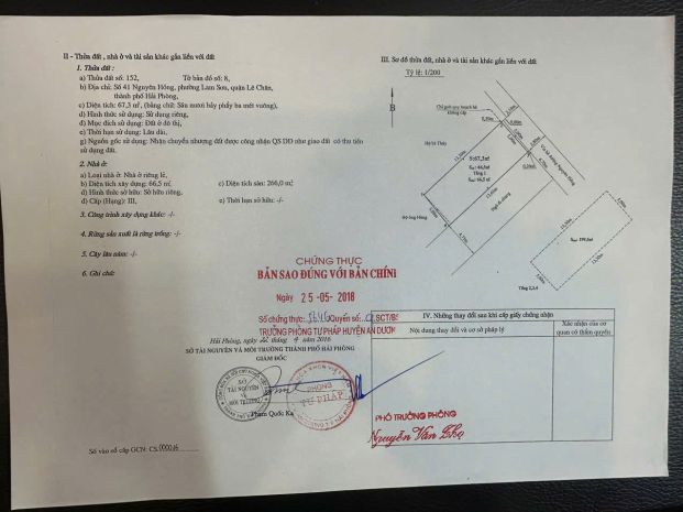 Bán nhà góc mặt đường nguyên hồng, lam sơn, lê chân  vị 6969405