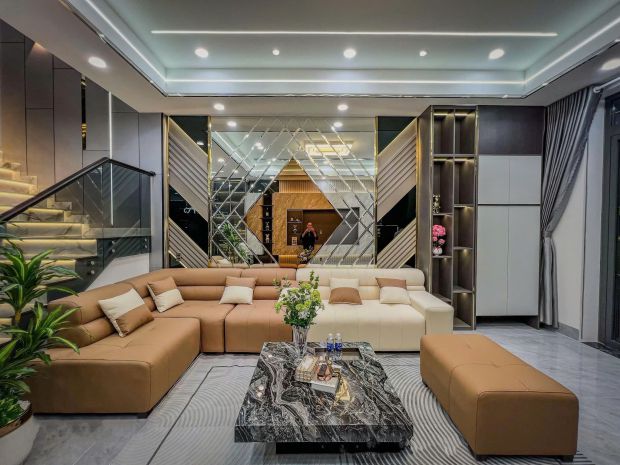 Nhà 1 trệt 2 lầu - mt hồ văn cống - có sổ hoàn công - 2 tỷ 8 6974124