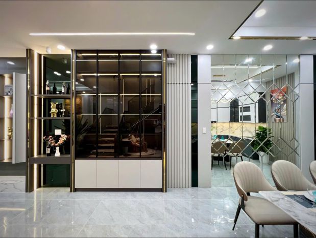 Siêu phẩm nhà phố full nội thất  gần aeon mall bình tân 6977408