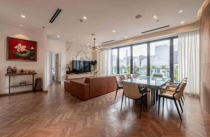 Căn hộ penthouse vinhome central park bình thạnh 166m2 giá 6978139