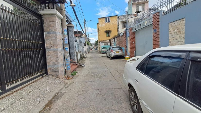 Bán trệt lầu mới xây hẻm ba gác đường dương văn cam phường 6988045