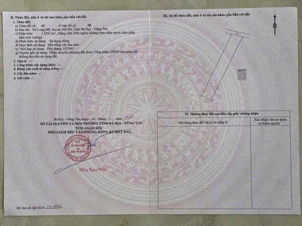 Chủ, cần nh.ượng lại mảnh vườn, ở xã long mỹ nay là xã 6988064