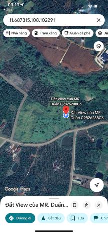 Chính chủ cần bán nhanh lô cafe view hồ thuỷ điện tại tân 6989378