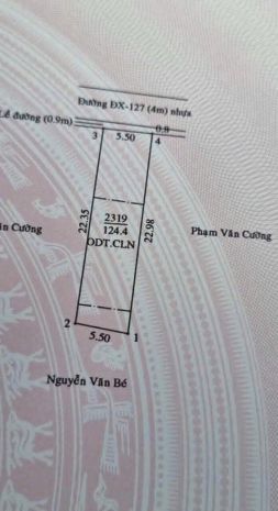 Cần bán gấp lô đất giá rẻ 125m2 giá 1,9 tỷ sổ hồng riêng 6989915