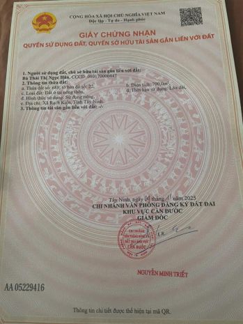 Cần bán gấp đất tại ấp đồng tâm, xã long trạch, cần đước, 6992068