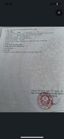 Cần bán gấp đất tại ấp đồng tâm, xã long trạch, cần đước, 6992070