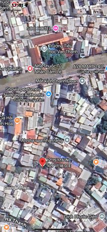 Bán lô đất đẹp ngang 5m8 hẻm  oto đua ngay tttp nha trang. 6992503