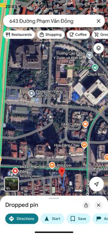 Bán nhà chính chủ - 201643 phạm văn đồng, nghĩa đô, cầu 6994773