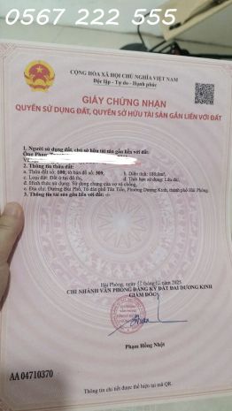 Chính chủ gửi bán lô đất mặt đường bùi phổ  tuyến 2 phạm 6995600