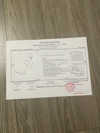 Đất đẹp - 2 mặt tiền  - bán gấp lô đất tiềm năng tại phường 6996245