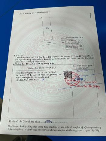 Chính chủ bán lô đất đẹp  xã hoa viên, ứng hòa, hà nội 6997779