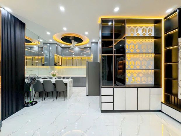 Bán nhà hẻm xe hơi 7m - 4 tầng - 5pn - huỳnh tấn phát - chỉ 6998201