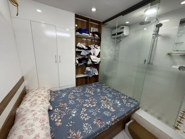 Tập thể b10 tân mai, hoàng mai, 40m2 2pn + 2vs, tầng 1, 6998891