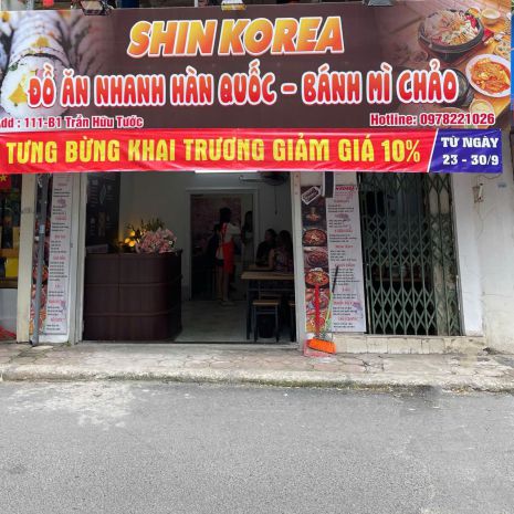 Chính chủ cần sang nhượng cửa hàng ăn nhanh hàn quốc 111-b1 7000154