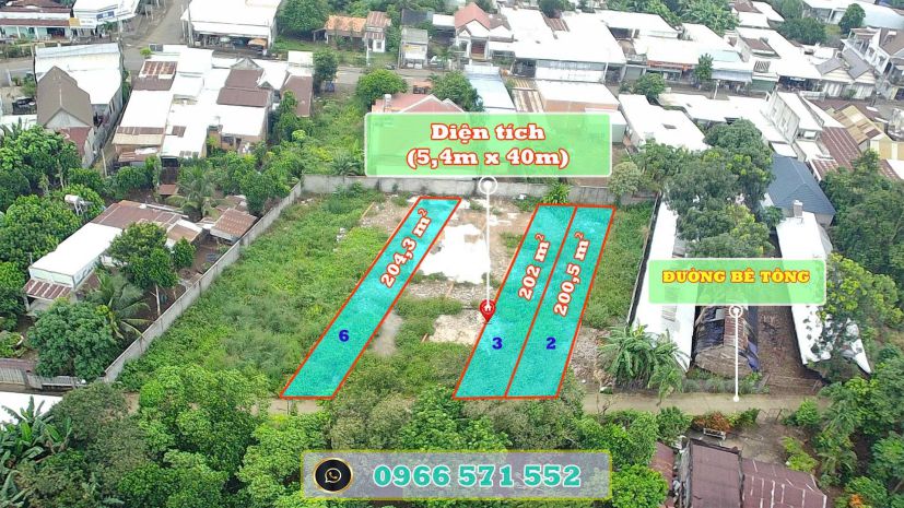 200 m² đất thổ cư ngay chợ bầu cối bảo vinh,đn, giá 4,9trm 7001033