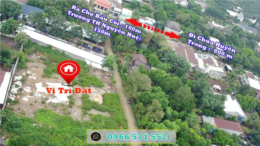 200 m² đất thổ cư ngay chợ bầu cối bảo vinh,đn, giá 4,9trm 7001045