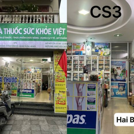 Cần chuyển nhượng 3 quầy thuốc và 1 phòng khám tai mũi họng. 7002983