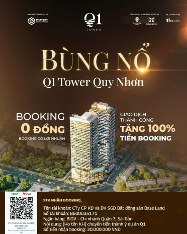Quy nhơn-bán căn hộ tòa nhà q1 tower điểm đầu tư lý tưởng 7007133