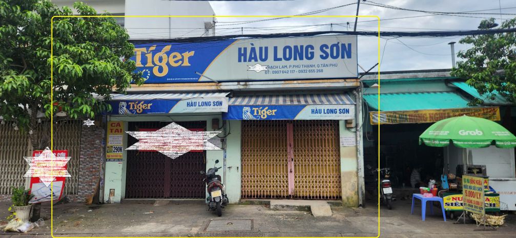 Cho thuê nhà mặt tiền thạch lam 120m², ngang 8m - cạnh ngã 7009385