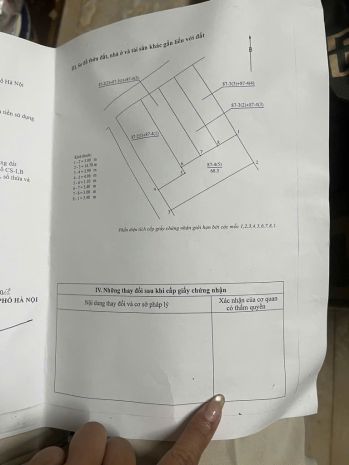 Bán nhà cấp 4 đức giang, mặt ngõ ô tô thông, sân rộng để 7009720