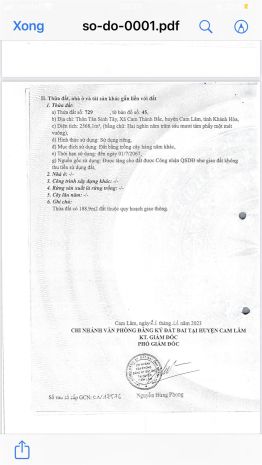 Chính chủ cần bán đất mặt tiền đường số 5, cam thành bắc, 7009838