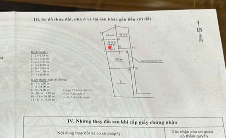 Bán đất 75m²  lô góc  nở hậu đẹp  thanh am, long biên 7013364