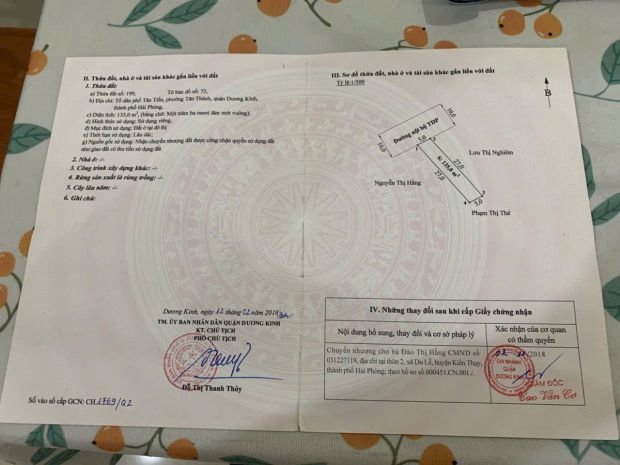 Lô đẹp  giá hiếm khu tân thành, đường ô tô 10m  chốt 7013419