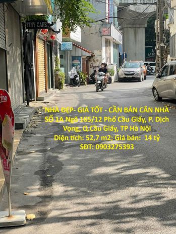 Nhà đẹp- giá tốt - cần bán căn nhà số 1a ngõ 16512 phố cầu 7014149