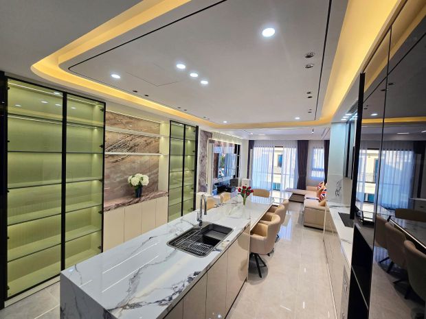 Bán nhà khu tái định cư ngọc thuỵ, 58m x 7 tầng, vỉa hè, 7016268