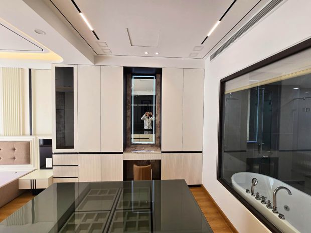 Bán nhà khu tái định cư ngọc thuỵ, 58m x 7 tầng, vỉa hè, 7016270