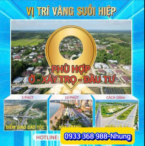 Đất nền ven nha trang  tài chính chỉ 700 triệu  1 tỷ 7016476