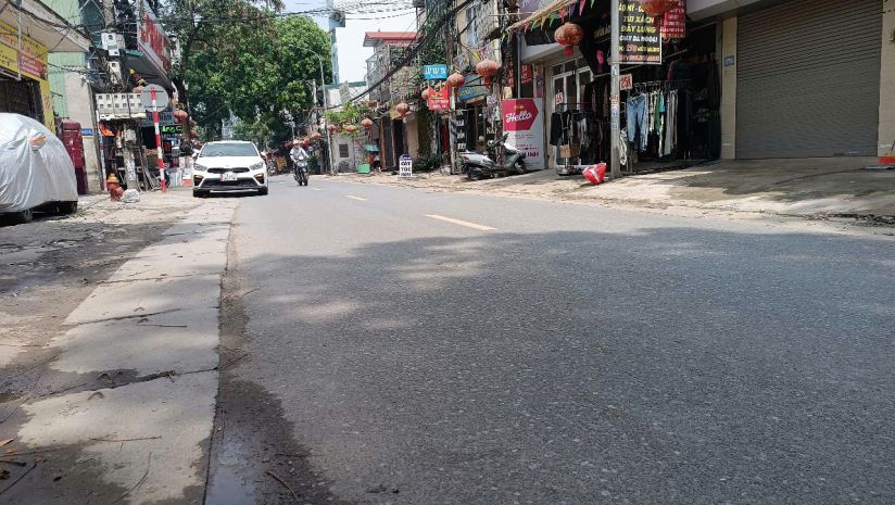 Bán đất mặt phố hữu hưng  tây mỗ  hai mặt đường trước 7018322