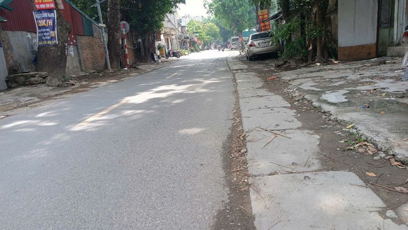 Bán đất mặt phố hữu hưng  tây mỗ  hai mặt đường trước 7018323